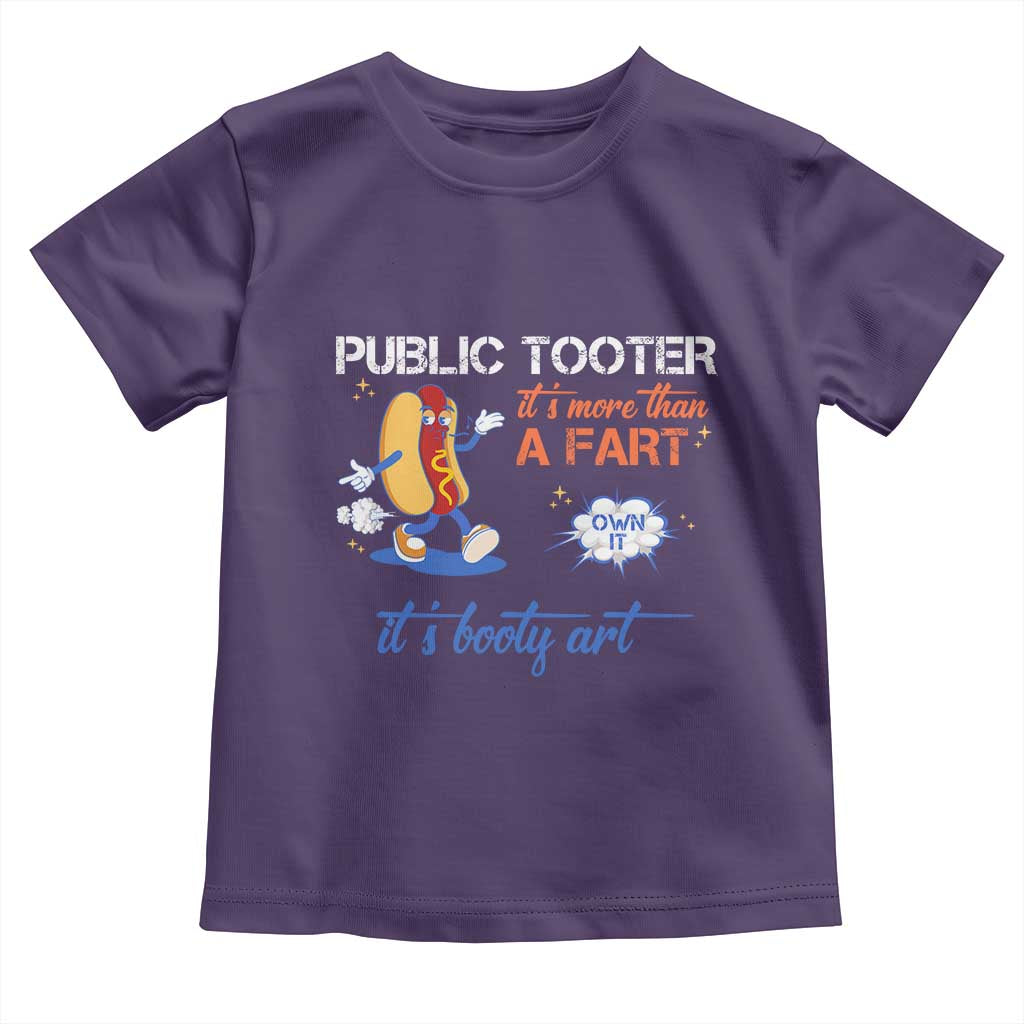 Public Tooter Toddler T Shirt Its More Than A Fart Funny Inappropriate Embarrassing - Wonder Print Shop