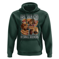Funny Offensive Dachshund Hoodie Easily Distracted By Small Wieners Bootleg Meme
