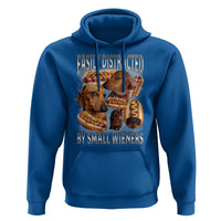 Funny Offensive Dachshund Hoodie Easily Distracted By Small Wieners Bootleg Meme
