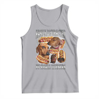 Funny Offensive Dachshund Tank Top Easily Distracted By Small Wieners Bootleg Meme
