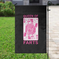 Queen of Farts Garden Flag Funny Joke Inappropriate Fart Prank Gift - Wonder Print Shop