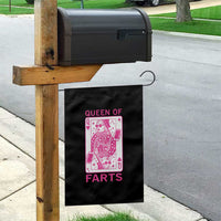 Queen of Farts Garden Flag Funny Joke Inappropriate Fart Prank Gift - Wonder Print Shop