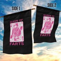 Queen of Farts Garden Flag Funny Joke Inappropriate Fart Prank Gift - Wonder Print Shop