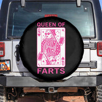 Queen of Farts Spare Tire Cover Funny Joke Inappropriate Fart Prank Gift - Wonder Print Shop