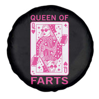 Queen of Farts Spare Tire Cover Funny Joke Inappropriate Fart Prank Gift - Wonder Print Shop
