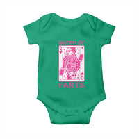 Queen of Farts Baby Onesie Funny Joke Inappropriate Fart Prank Gift - Wonder Print Shop