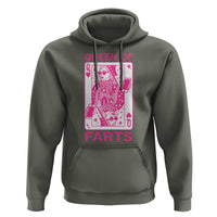 Queen of Farts Hoodie Funny Joke Inappropriate Fart Prank Gift - Wonder Print Shop