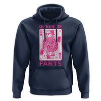 Queen of Farts Hoodie Funny Joke Inappropriate Fart Prank Gift - Wonder Print Shop