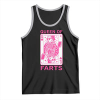 Queen of Farts Tank Top Funny Joke Inappropriate Fart Prank Gift - Wonder Print Shop