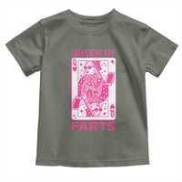 Queen of Farts Toddler T Shirt Funny Joke Inappropriate Fart Prank Gift - Wonder Print Shop