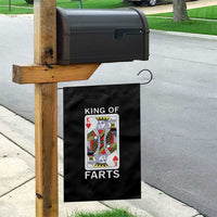King of Farts Garden Flag Funny Joke Inappropriate Fart Prank Gift - Wonder Print Shop