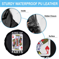 King of Farts Spare Tire Cover Funny Joke Inappropriate Fart Prank Gift - Wonder Print Shop