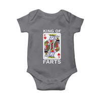 King of Farts Baby Onesie Funny Joke Inappropriate Fart Prank Gift - Wonder Print Shop