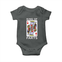 King of Farts Baby Onesie Funny Joke Inappropriate Fart Prank Gift - Wonder Print Shop