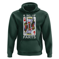 King of Farts Hoodie Funny Joke Inappropriate Fart Prank Gift - Wonder Print Shop