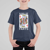 King of Farts T Shirt For Kid Funny Joke Inappropriate Fart Prank Gift - Wonder Print Shop
