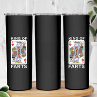 King of Farts Skinny Tumbler Funny Joke Inappropriate Fart Prank Gift - Wonder Print Shop
