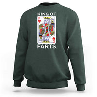 King of Farts Sweatshirt Funny Joke Inappropriate Fart Prank Gift - Wonder Print Shop