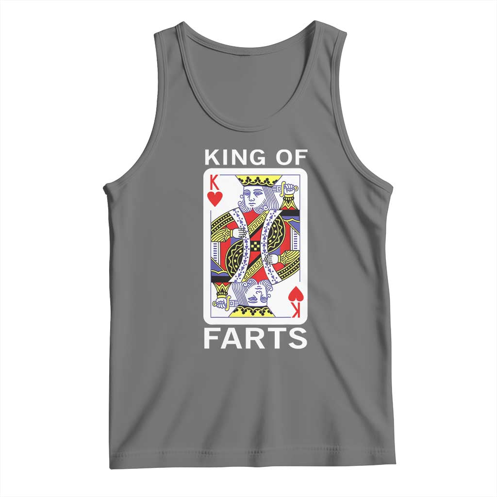 King of Farts Tank Top Funny Joke Inappropriate Fart Prank Gift - Wonder Print Shop