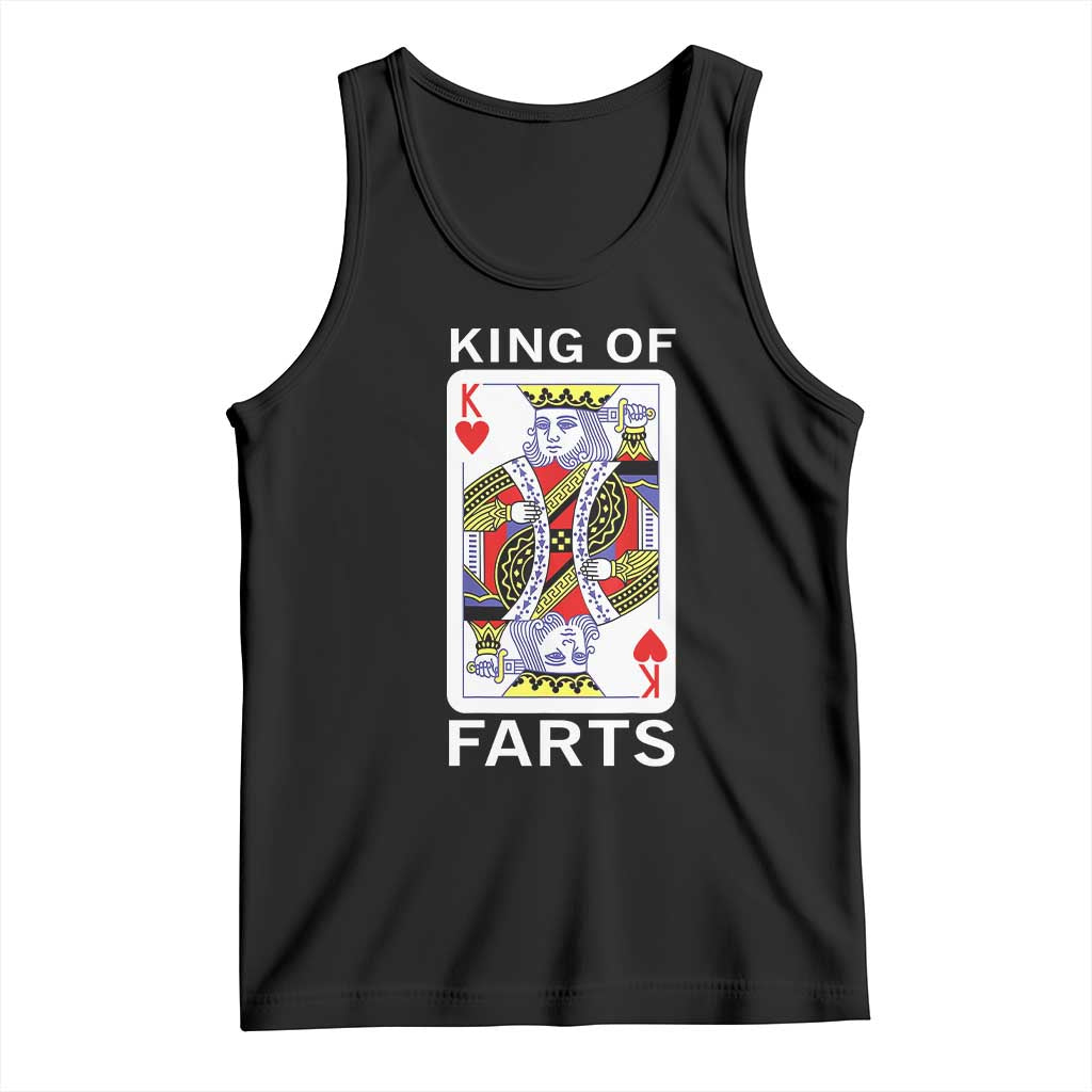 King of Farts Tank Top Funny Joke Inappropriate Fart Prank Gift - Wonder Print Shop