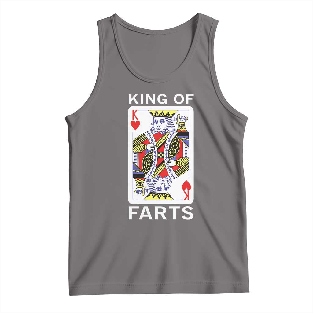 King of Farts Tank Top Funny Joke Inappropriate Fart Prank Gift - Wonder Print Shop