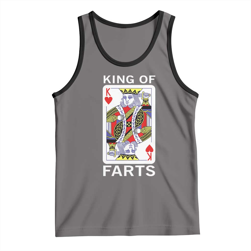 King of Farts Tank Top Funny Joke Inappropriate Fart Prank Gift - Wonder Print Shop
