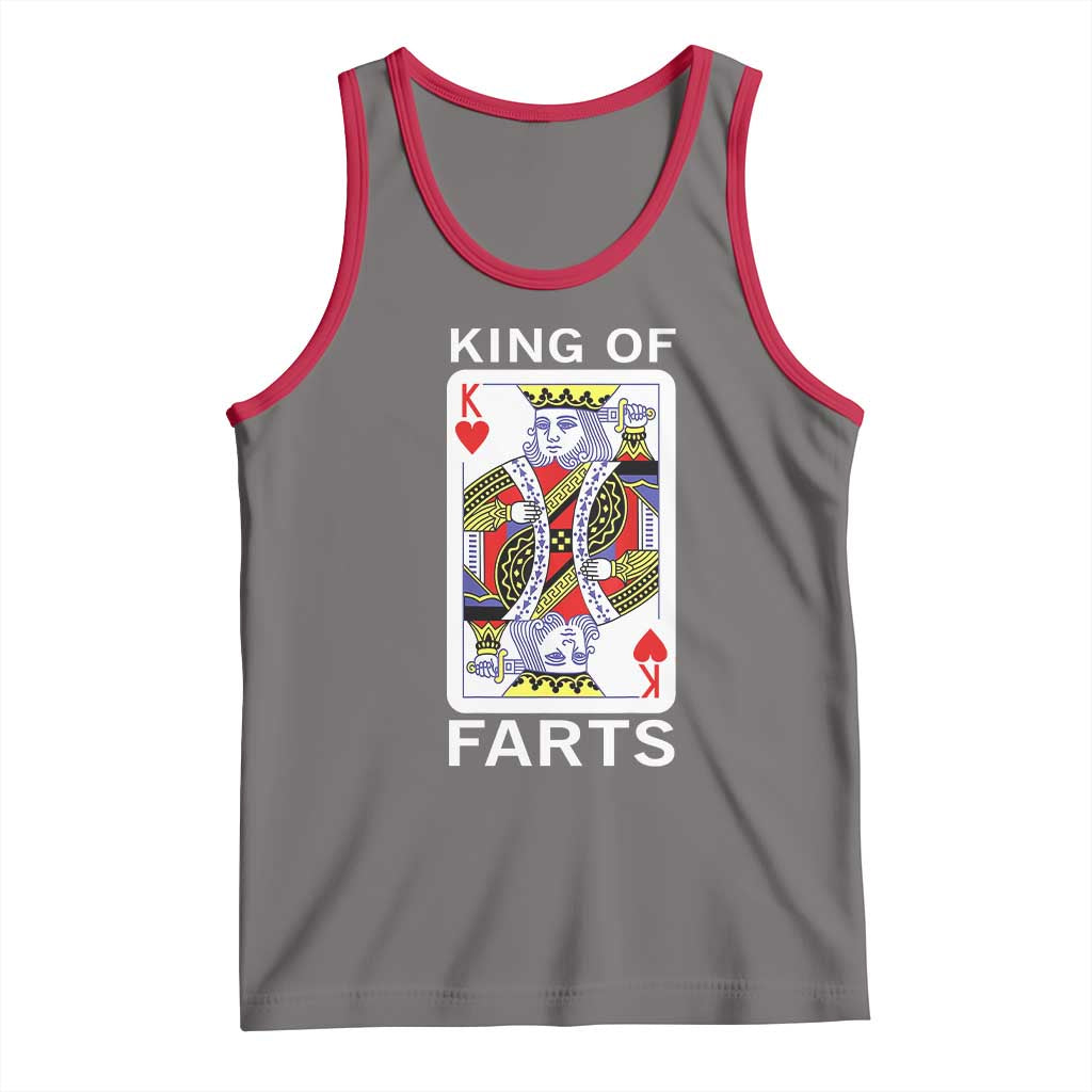 King of Farts Tank Top Funny Joke Inappropriate Fart Prank Gift - Wonder Print Shop