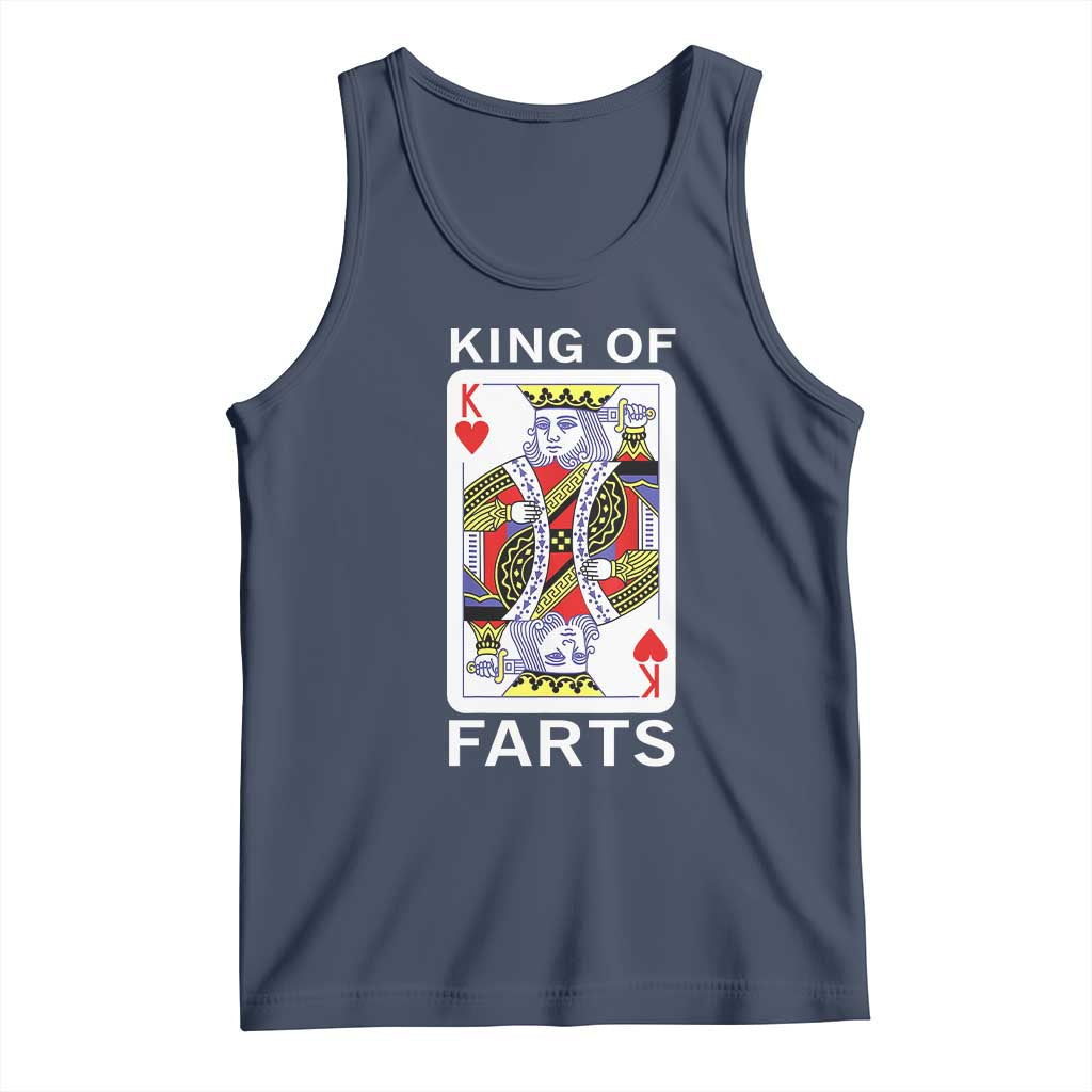 King of Farts Tank Top Funny Joke Inappropriate Fart Prank Gift - Wonder Print Shop