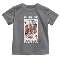 King of Farts Toddler T Shirt Funny Joke Inappropriate Fart Prank Gift - Wonder Print Shop