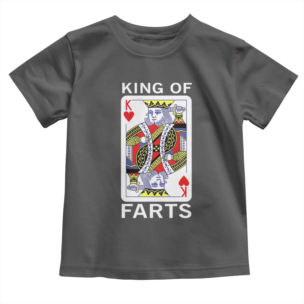 King of Farts Toddler T Shirt Funny Joke Inappropriate Fart Prank Gift - Wonder Print Shop