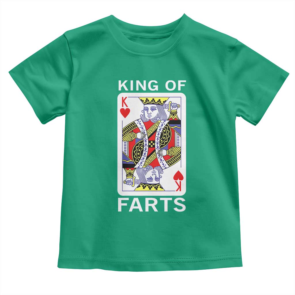 King of Farts Toddler T Shirt Funny Joke Inappropriate Fart Prank Gift - Wonder Print Shop
