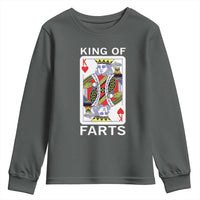 King of Farts Youth Sweatshirt Funny Joke Inappropriate Fart Prank Gift - Wonder Print Shop