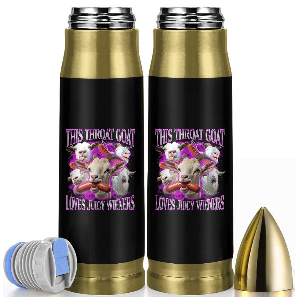 Funny Throat Goat Bullet Tumbler Swallows Juicy Wieners Inappropriate Adult - Wonder Print Shop