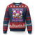 Funny Throat Goat Ugly Christmas Sweater Swallows Juicy Wieners Inappropriate Adult - Wonder Print Shop