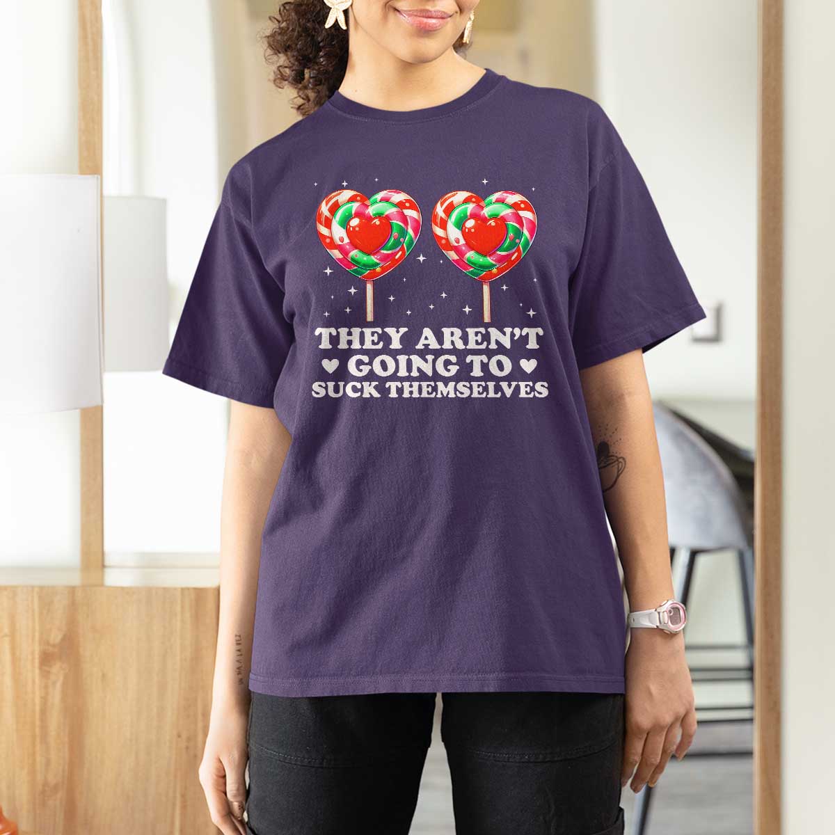 They Arent Going To Suck Themselves T Shirt For Women Funny Embarrassing Inappropriate Meme - Wonder Print Shop