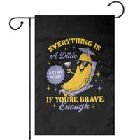 Funny Embarrassing Saying Garden Flag Sarcastic Inappropriate Raunchy Banana - Wonder Print Shop