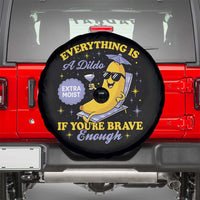 Funny Embarrassing Saying Spare Tire Cover Sarcastic Inappropriate Raunchy Banana - Wonder Print Shop