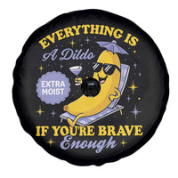 Funny Embarrassing Saying Spare Tire Cover Sarcastic Inappropriate Raunchy Banana - Wonder Print Shop