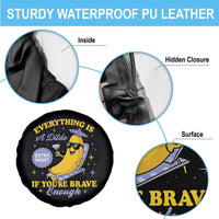 Funny Embarrassing Saying Spare Tire Cover Sarcastic Inappropriate Raunchy Banana - Wonder Print Shop