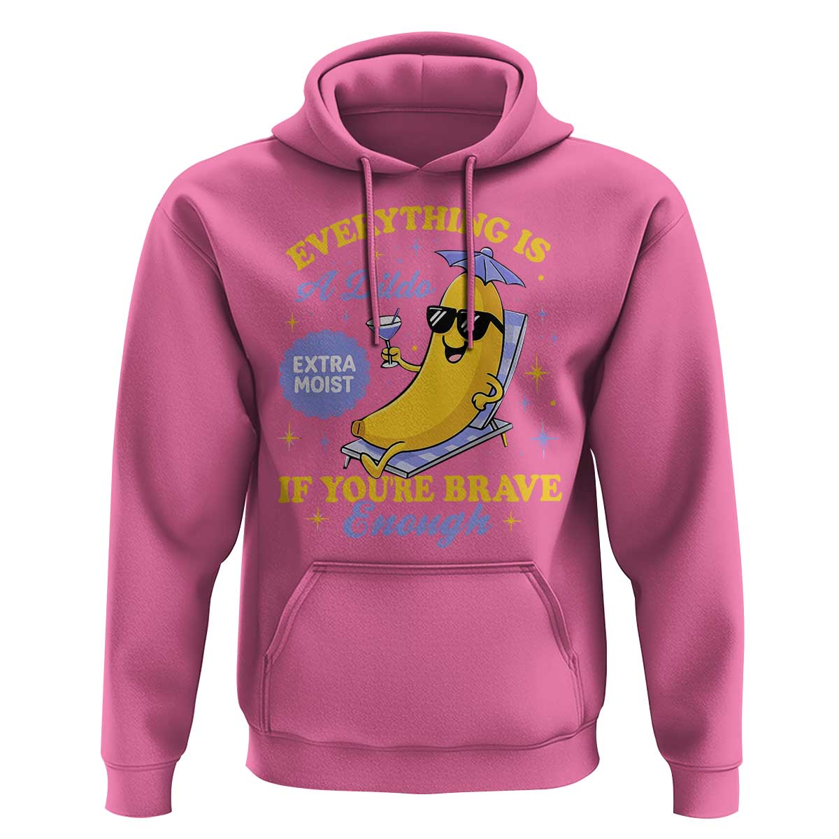 Funny Embarrassing Saying Hoodie Sarcastic Inappropriate Raunchy Banana - Wonder Print Shop