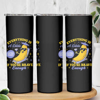 Funny Embarrassing Saying Skinny Tumbler Sarcastic Inappropriate Raunchy Banana - Wonder Print Shop