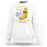 Funny Embarrassing Saying Sweatshirt Sarcastic Inappropriate Raunchy Banana - Wonder Print Shop