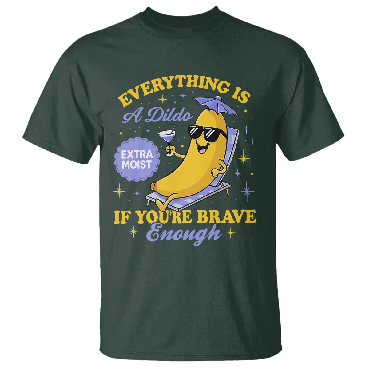 Funny Embarrassing Saying T Shirt Sarcastic Inappropriate Raunchy Banana - Wonder Print Shop