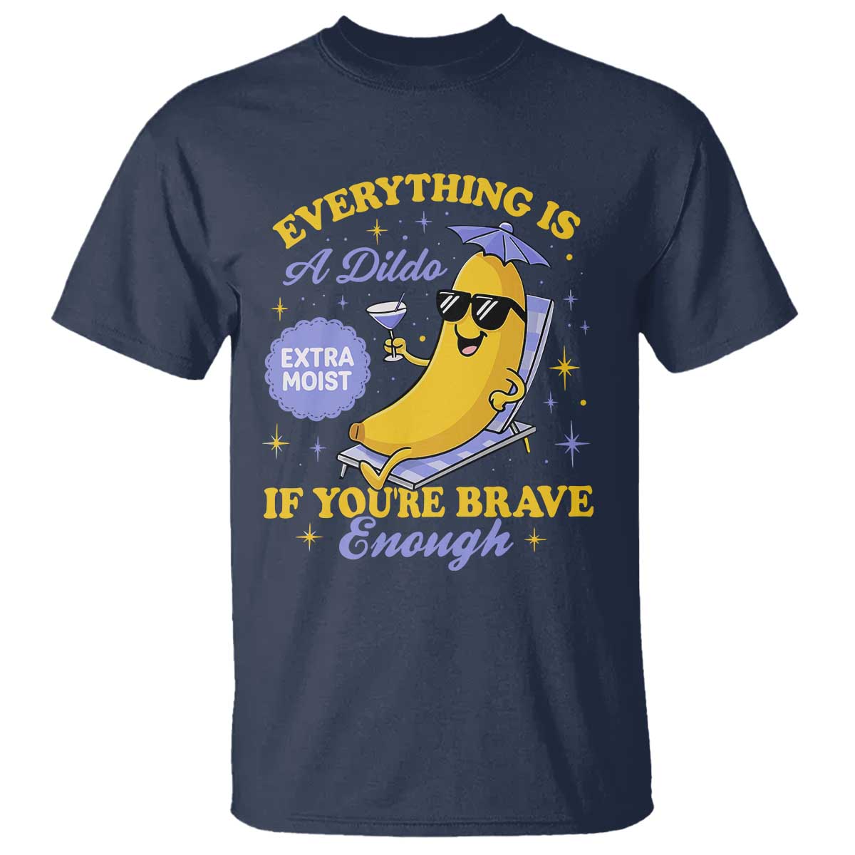 Funny Embarrassing Saying T Shirt Sarcastic Inappropriate Raunchy Banana - Wonder Print Shop