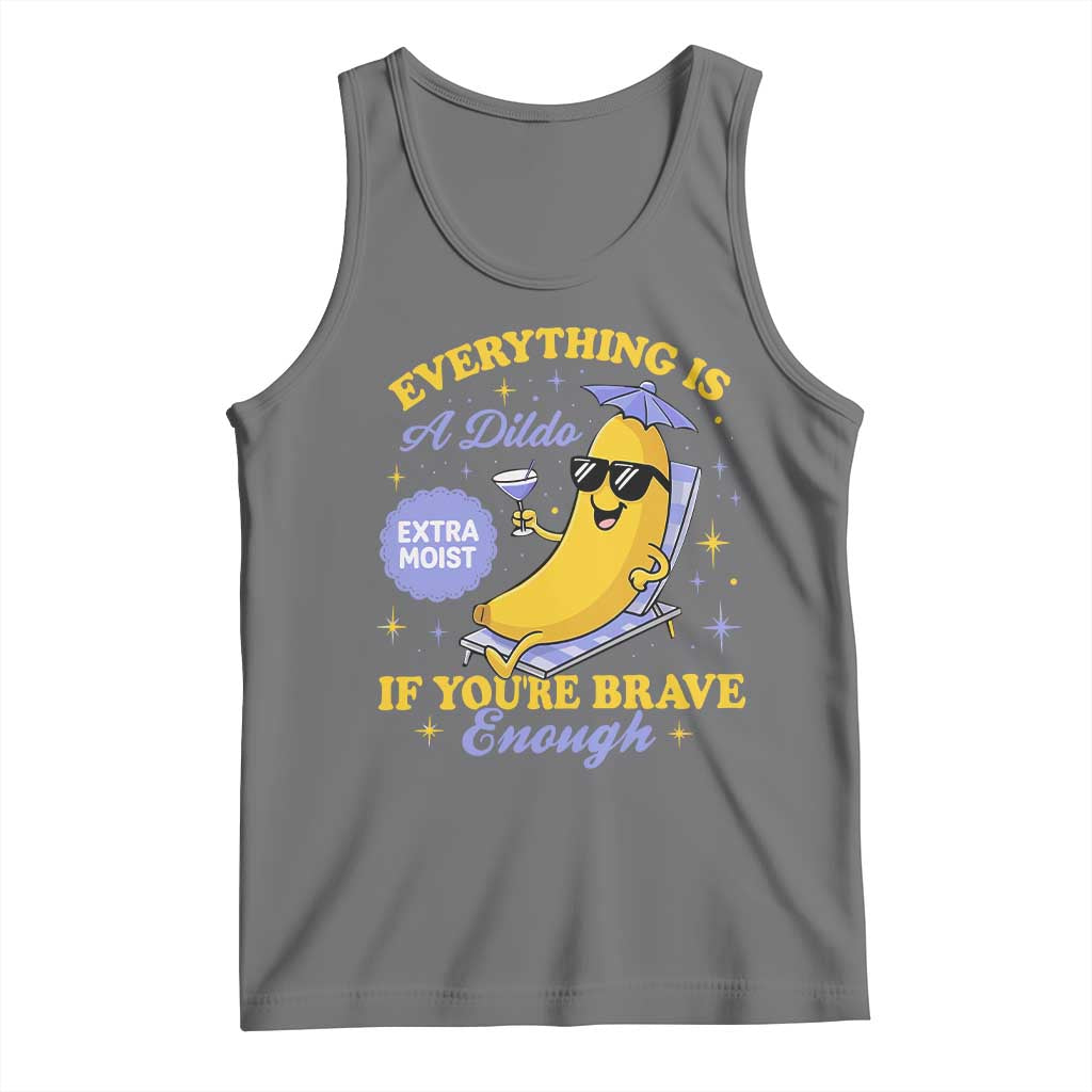 Funny Embarrassing Saying Tank Top Sarcastic Inappropriate Raunchy Banana - Wonder Print Shop