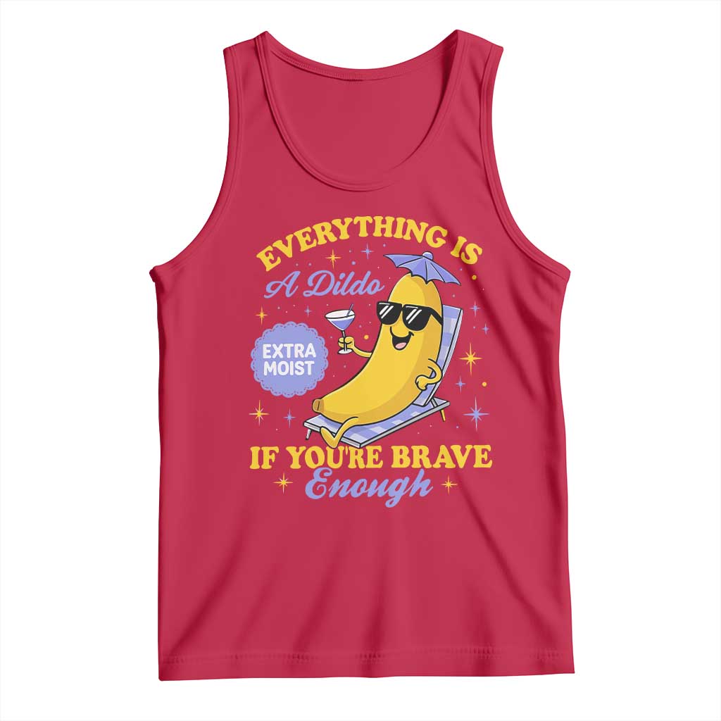 Funny Embarrassing Saying Tank Top Sarcastic Inappropriate Raunchy Banana - Wonder Print Shop