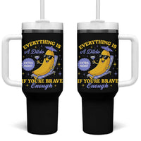 Funny Embarrassing Saying Tumbler With Handle Sarcastic Inappropriate Raunchy Banana - Wonder Print Shop
