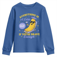 Funny Embarrassing Saying Youth Sweatshirt Sarcastic Inappropriate Raunchy Banana - Wonder Print Shop