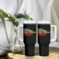 Being A Functional Adult Everyday Seems A Bit Excessive Tumbler With Handle Adulting Adult Humor - Wonder Print Shop