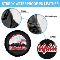 Philadelphia Baseball Spare Tire Cover Vintage Skyline City - Wonder Print Shop